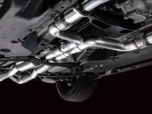 AWE Touring Edition Exhaust for Nissan Z - Chrome Silver Tips Nissan Z 2023-2024