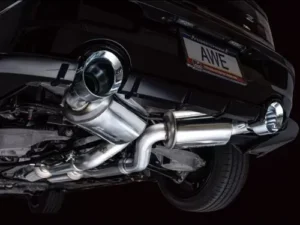 AWE Touring Edition Exhaust for Nissan Z - Chrome Silver Tips Nissan Z 2023-2024