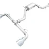AWE Touring Edition Exhaust for VW MK8 GTI - Chrome Silver Tips Volkswagen GTI 2022-2024
