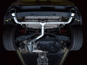 AWE Touring Edition Exhaust for VW MK8 GTI - Chrome Silver Tips Volkswagen GTI 2022-2024