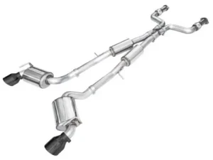 AWE Touring Edition Exhaust for Nissan Z - Diamond Black Tips Nissan Z 2023-2024