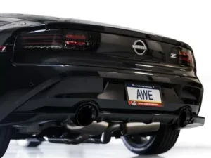 AWE Touring Edition Exhaust for Nissan Z - Diamond Black Tips Nissan Z 2023-2024