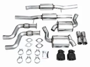 AWE Touring Edition Exhaust for Nissan Z - Diamond Black Tips Nissan Z 2023-2024