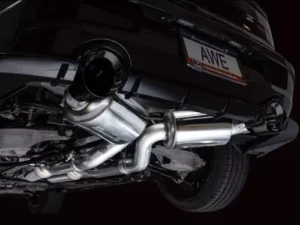 AWE Touring Edition Exhaust for Nissan Z - Diamond Black Tips Nissan Z 2023-2024