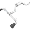 AWE Touring Edition Exhaust for VW MK8 GTI - Diamond Black Tips Volkswagen GTI 2022-2024