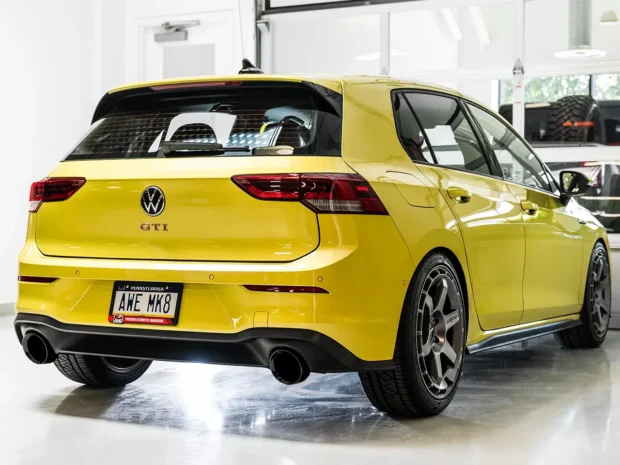 AWE Touring Edition Exhaust for VW MK8 GTI - Diamond Black Tips Volkswagen GTI 2022-2024