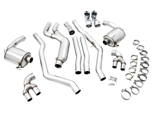 AWE Non-Resonated Touring Edition Exhaust for G2X M340i / M440i - Chrome Silver Tips BMW M340i|M340i xDrive|M440i xDrive|M440i 2020-2024