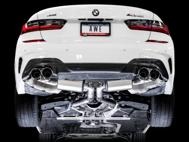 AWE Resonated Touring Edition Exhaust Chrome Silver BMW M340i|M340i xDrive|M440i xDrive|M440i 2020-2024