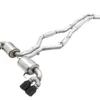 AWE Resonated Touring Edition Exhaust Diamond Black Tips BMW M340i|M340i xDrive|M440i xDrive|M440i 2020-2024