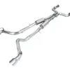AWE Track Edition Exhaust for Nissan Z - Chrome Silver Tips Nissan Z 2023-2024
