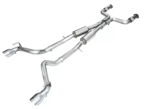 AWE Track Edition Exhaust for Nissan Z - Chrome Silver Tips Nissan Z 2023-2024