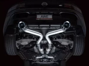 AWE Track Edition Exhaust for Nissan Z - Chrome Silver Tips Nissan Z 2023-2024
