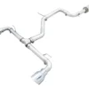 AWE Track Edition Exhaust for VW MK8 GTI - Chrome Silver Tips Volkswagen GTI 2022-2024