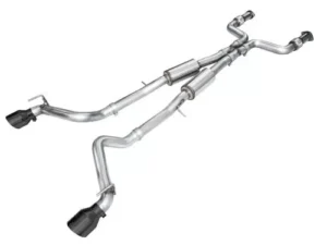 AWE Track Edition Exhaust for Nissan Z - Diamond Black Tips Nissan Z 2023-2024