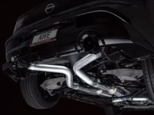 AWE Track Edition Exhaust for Nissan Z - Diamond Black Tips Nissan Z 2023-2024