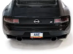 AWE Track Edition Exhaust for Nissan Z - Diamond Black Tips Nissan Z 2023-2024