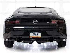 AWE Track Edition Exhaust for Nissan Z - Diamond Black Tips Nissan Z 2023-2024