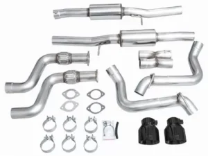 AWE Track Edition Exhaust for Nissan Z - Diamond Black Tips Nissan Z 2023-2024
