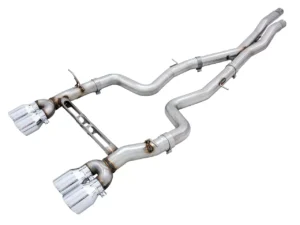 AWE Track Edition Catback Exhaust for BMW F8X M3/M4 - Chrome Silver BMW M3 | M4 2015-2020