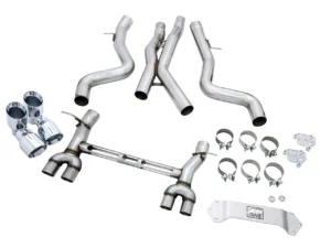 AWE Track Edition Catback Exhaust for BMW F8X M3/M4 - Chrome Silver BMW M3 | M4 2015-2020