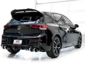AWE Track Edition Exhaust Chrome Silver Tips Volkswagen MK8 Golf R 2022-2024