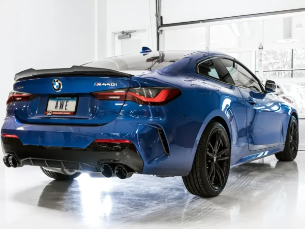 AWE Track Edition Exhaust Diamond Black Tips BMW M340i|M340i xDrive|M440i xDrive|M440i 2020-2025