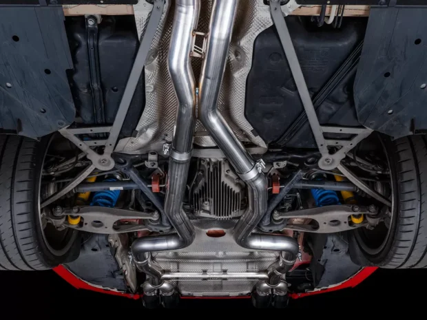 AWE Track Edition Catback Exhaust for BMW F8X M3/M4 - Diamond Black BMW M3 | M4 2015-2020