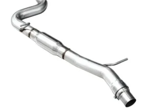 AWE Track Edition Exhaust Diamond Black Tips Volkswagen MK8 Golf R 2022-2024