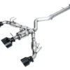 AWE Track Edition Exhaust Diamond Black Tips Toyota Corolla GR 2023-2024