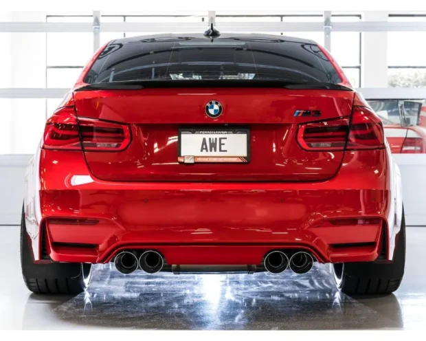 AWE SwitchPath Catback Exhaust for BMW F8X M3/M4 - Chrome Silver BMW M3 | M4 2015-2020