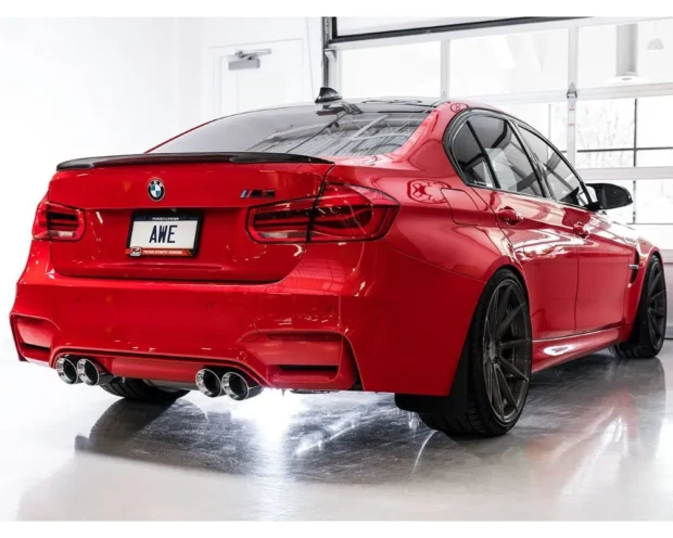 AWE SwitchPath Catback Exhaust for BMW F8X M3/M4 - Chrome Silver BMW M3 | M4 2015-2020