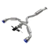 AFE Gemini XV Stainless Steel Catback Exhaust System w/Cut-Out Blue Flame Toyota GR Corolla 23-24 L3-1.6L (t)