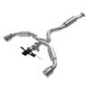 AFE Gemini XV Stainless Steel Catback Exhaust System w/Cut-Out Polished Toyota GR Corolla 23-24 L3-1.6L (t)