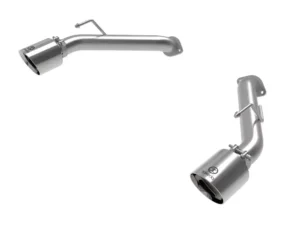 Takeda 2-1/2" 304 Stainless Steel Axleback Exhaust System with Polished Tips Nissan Z Gas V6-3.0L tt 2023-2024