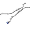 Takeda 2-1/2" 304 Stainless Steel Catback Exhaust System with Blue Flame Tips Nissan Z Gas V6-3.0L tt 2023-2024
