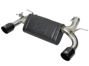 aFe Power Mach Force-Xp Axle-Back Stainless Exhaust System w/Black Tip BMW F3x 340i/iX|440i/iX L6-3.0L(t) (B58) 16-18