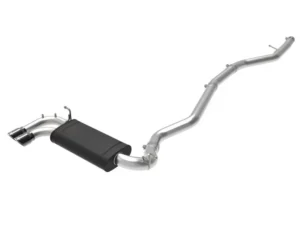 aFe Power Mach Force-XP 2-1/2" 304 Stainless Steel Catback Exhaust System w/Black Tips BMW 228i (F22 | 23) 2014-2016