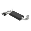 aFe Power Mach Force-XP 2-1/2" 304 Stainless Steel Axle-Back Exhaust System with Black Tips BMW 228i (F22 | 23) 2014-2016