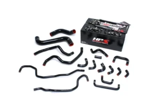 HPS Black Reinforced Silicone Radiator + Heater Hose Kit for Subaru 2015-2021 WRX STI 2.5L Turbo