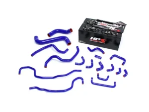 HPS Blue Reinforced Silicone Radiator + Heater Hose Kit for Subaru 2015-2021 WRX STI 2.5L Turbo