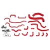 HPS Red Reinforced Silicone Radiator + Heater Hose Kit for Subaru 2015-2021 WRX STI 2.5L Turbo