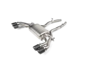 Akrapovic Titanium Slip-On Exhaust System with O Tips BMW X3 M Competition F97 2020-2024