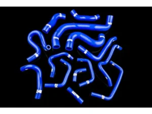 Weapon-R Black Coolant Hose Kit 15 Pcs Nissan Skyline GTR R35
