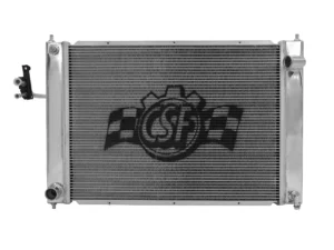 CSF Cooling - Racing & High Performance Division 09-20 Nissan 370Z / 08-13 Infiniti G37 (MT) Triple-Pass Radiator + AC Condenser Center
