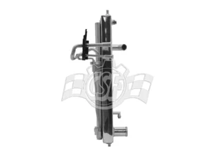 CSF Cooling - Racing & High Performance Division 09-20 Nissan 370Z / 08-13 Infiniti G37 (MT) Triple-Pass Radiator + AC Condenser Center