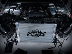 CSF Cooling - Racing & High Performance Division Audi B8 S4/S5 & 3.0L/3.2L Audi Models High-Performance All-Aluminum Radiator Center