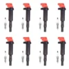 Aceon Set of 8 Red Aceon Sport Ignition Coil with Spark Plug BMW | Mini | Peugeot | Rolls-Royce 2001-2019