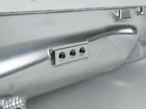CSF Cooling - Racing & High Performance Division A90 Supra / BMW B58 Charge-Air Cooler Manifold - Raw Billet Center