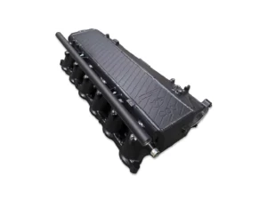 CSF Cooling - Racing & High Performance Division A90 Supra / BMW B58 Charge-Air Cooler Manifold - Thermal Dispersion Black Center