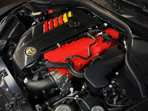CSF Cooling - Racing & High Performance Division A90 Supra / BMW B58 Charge-Air Cooler Manifold - Custom Finish Center